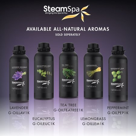 Steamspa 100% Natural Essence of Tea Tree 1000ml Aromatherapy Bottle G-OILTEATREE1K